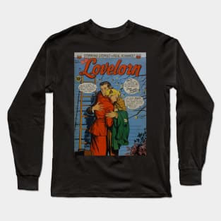 Vintage Confessions of the Lovelorn Cover Long Sleeve T-Shirt